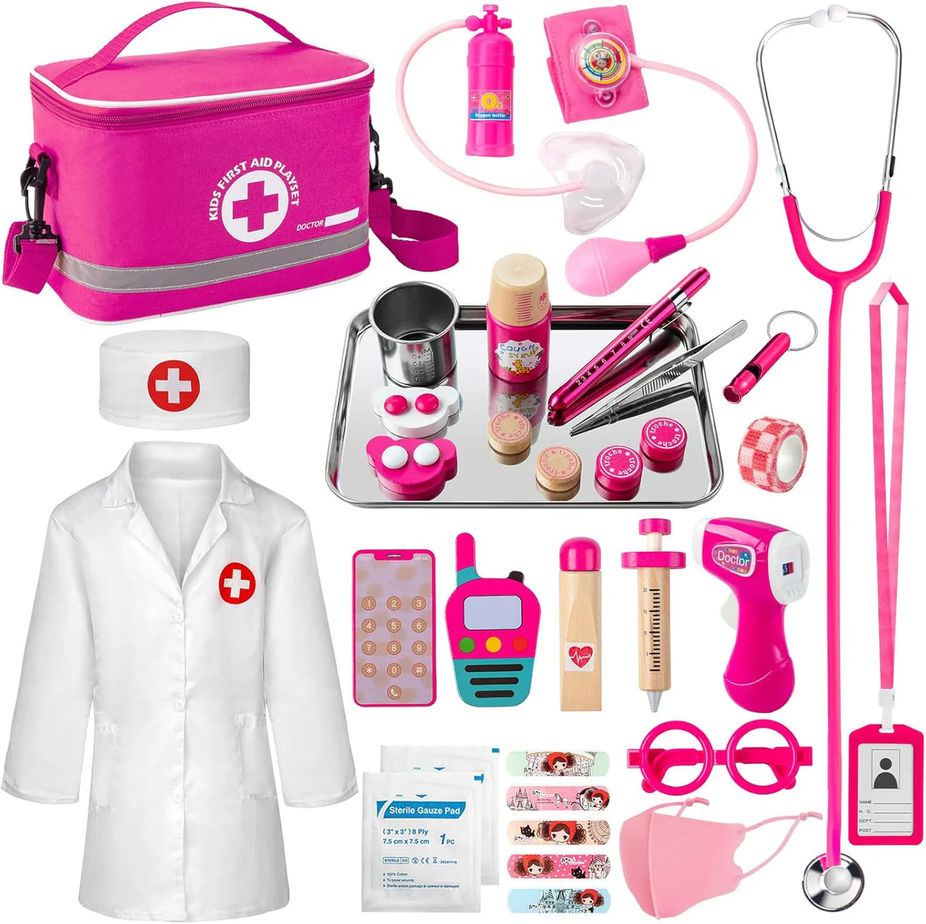A doctor's kit that makes your child feel like a real hero 👩‍⚕️