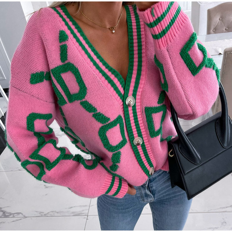 Knitted Loose Sweater Cardigan