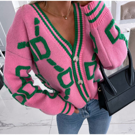 Knitted Loose Sweater Cardigan