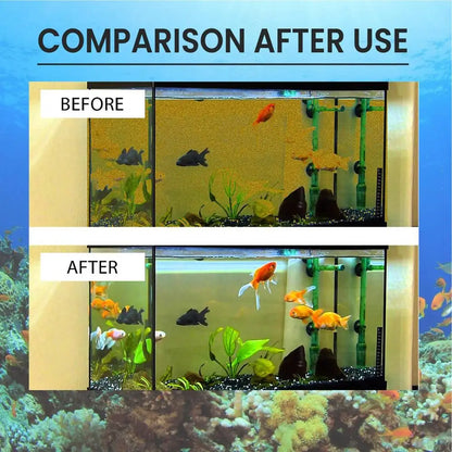 Kristalheldere Aquariumtabletten