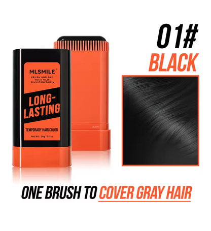 HairBlend™ Tillfällig Hårfärg Stick – Omedelbar Gråhårstäckning &amp; Vattentät