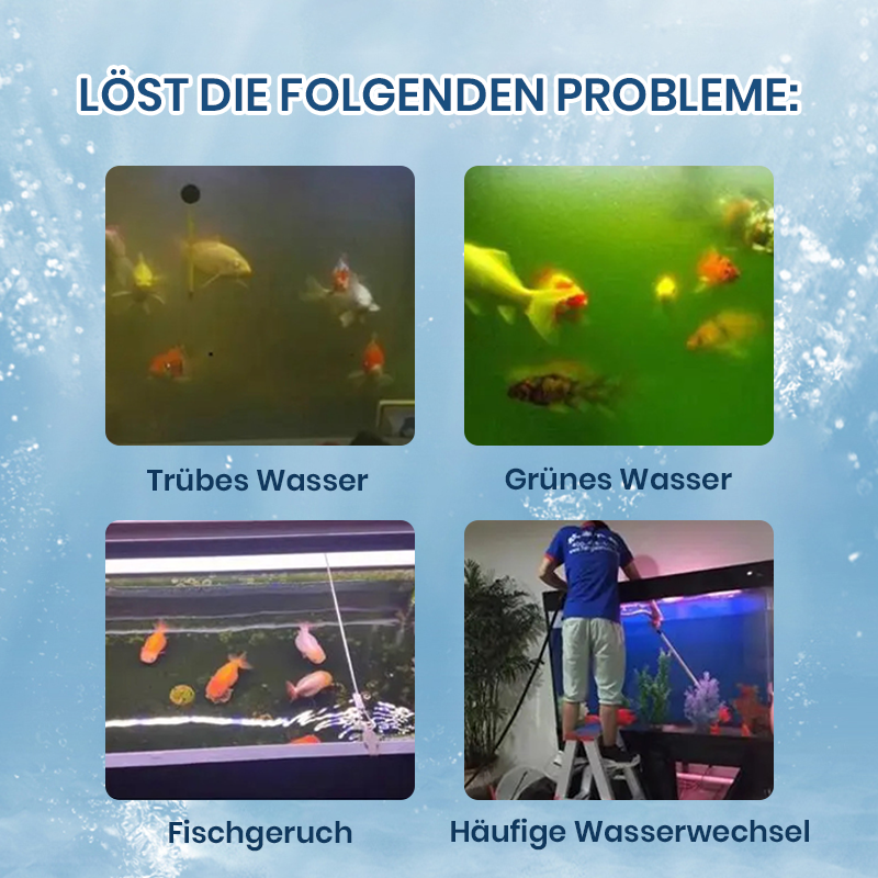 Kristalheldere Aquariumtabletten