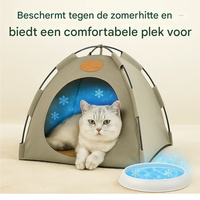 Premium Koel Tentje voor Katten – Ultiem Comfort op Warme Dagen